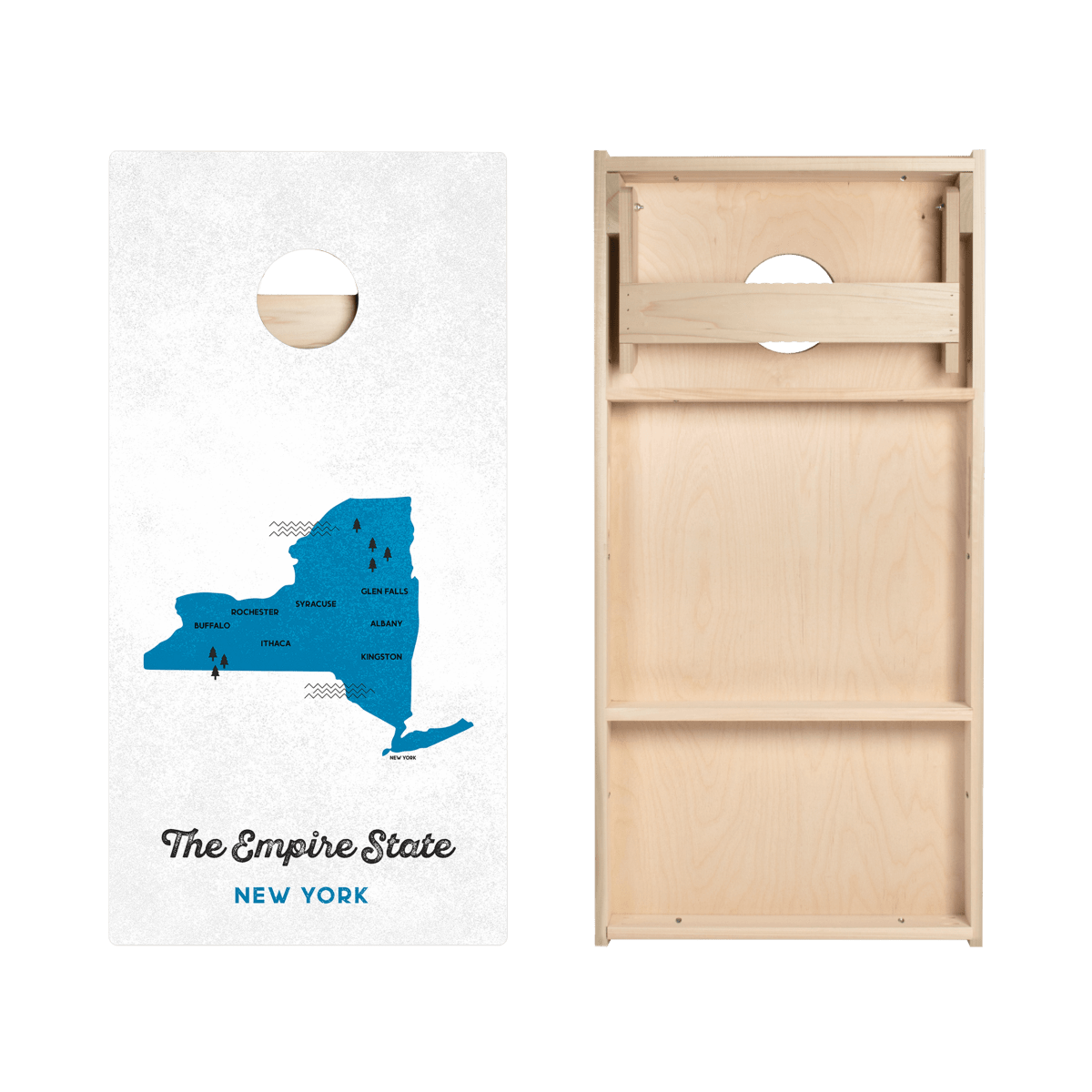 Empire State Star Cornhole Boards - ACA - 000368 | American Cornhole Association