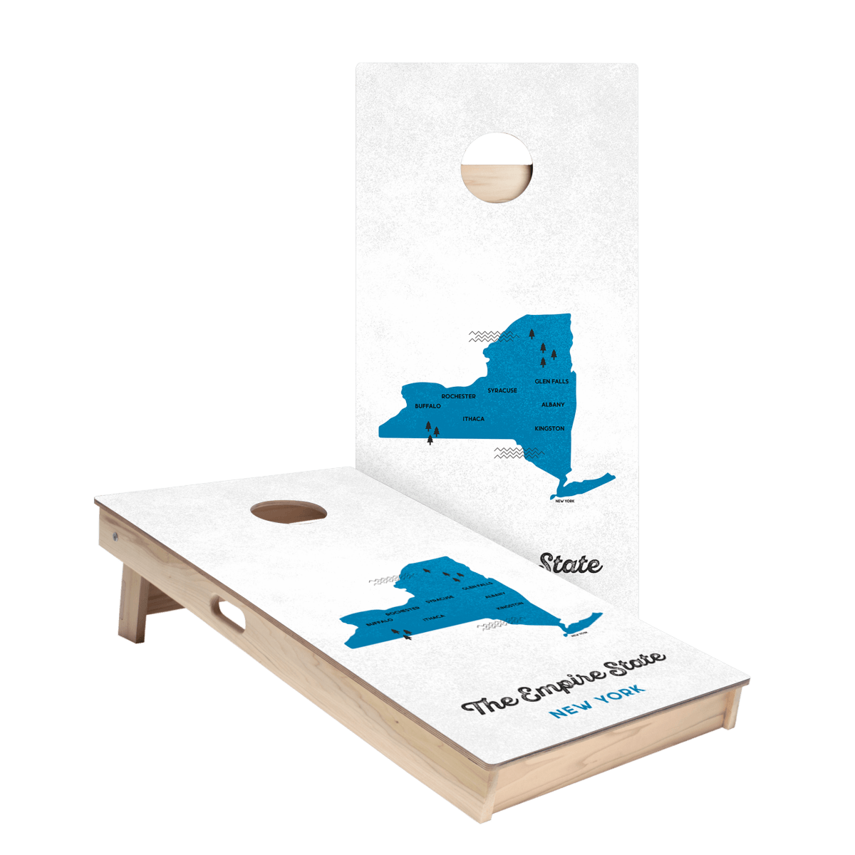 Empire State Star Cornhole Boards - ACA - 000368 | American Cornhole Association