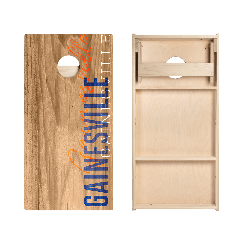 Gainesville Campus Gameday Star Cornhole Boards, - American Cornhole Association
