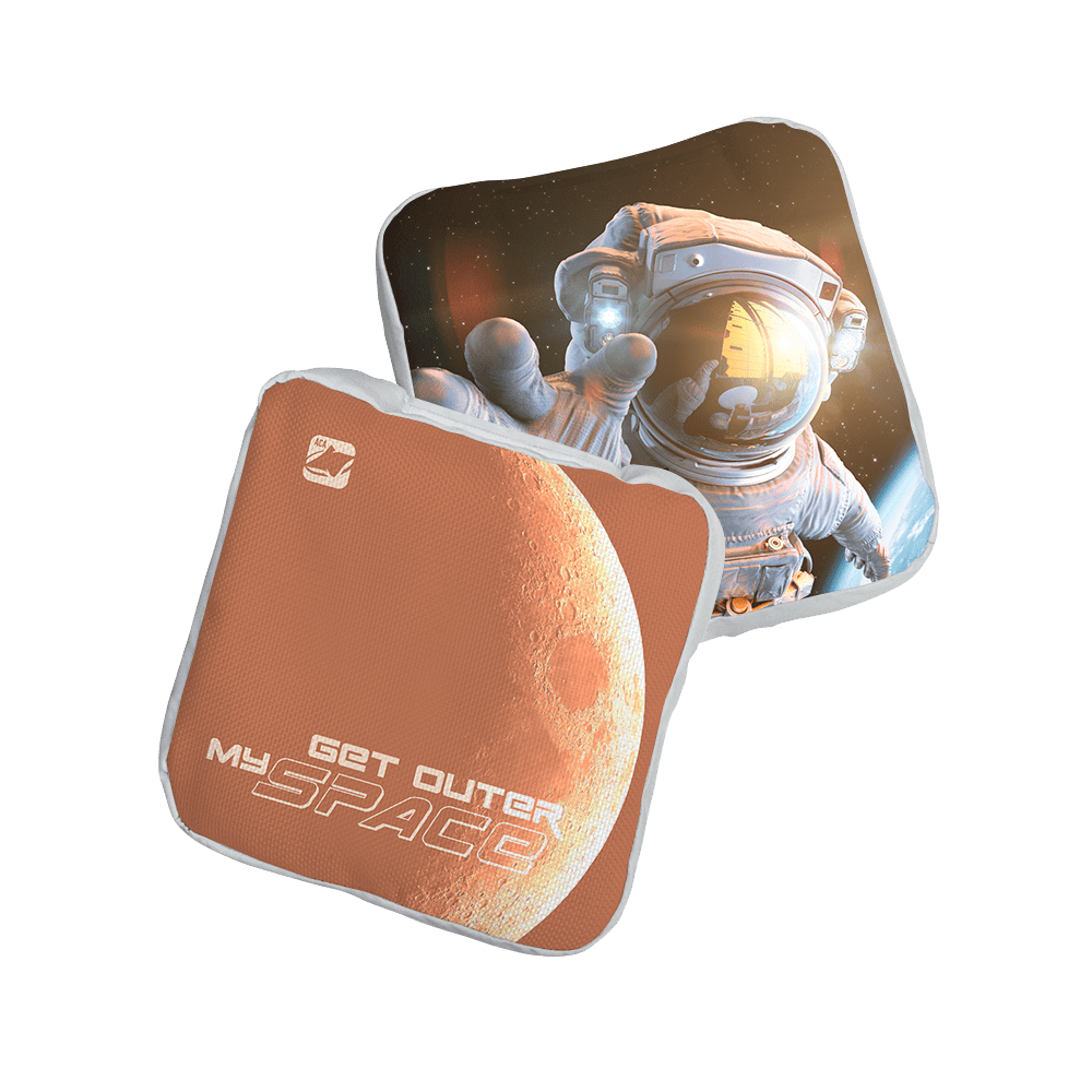Get Outer My Space Orange NXT Lumi - Tek Cornhole Bags, - American Cornhole Association