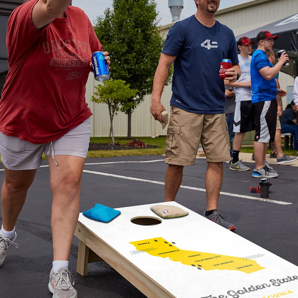Golden State Star Cornhole Boards - ACA - 000369 | American Cornhole Association