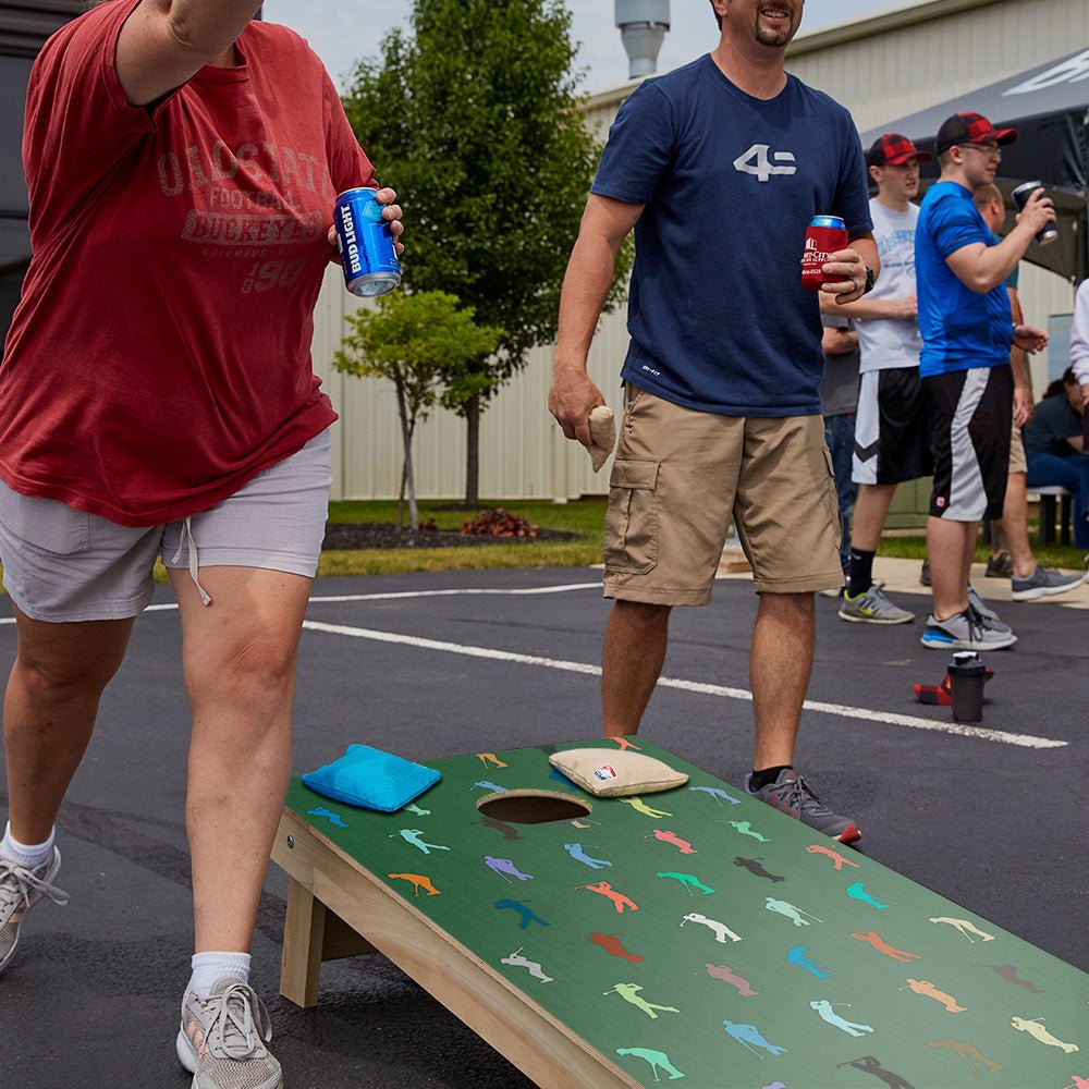 Golf Players Star Cornhole Boards - ACA - 000538 | American Cornhole Association