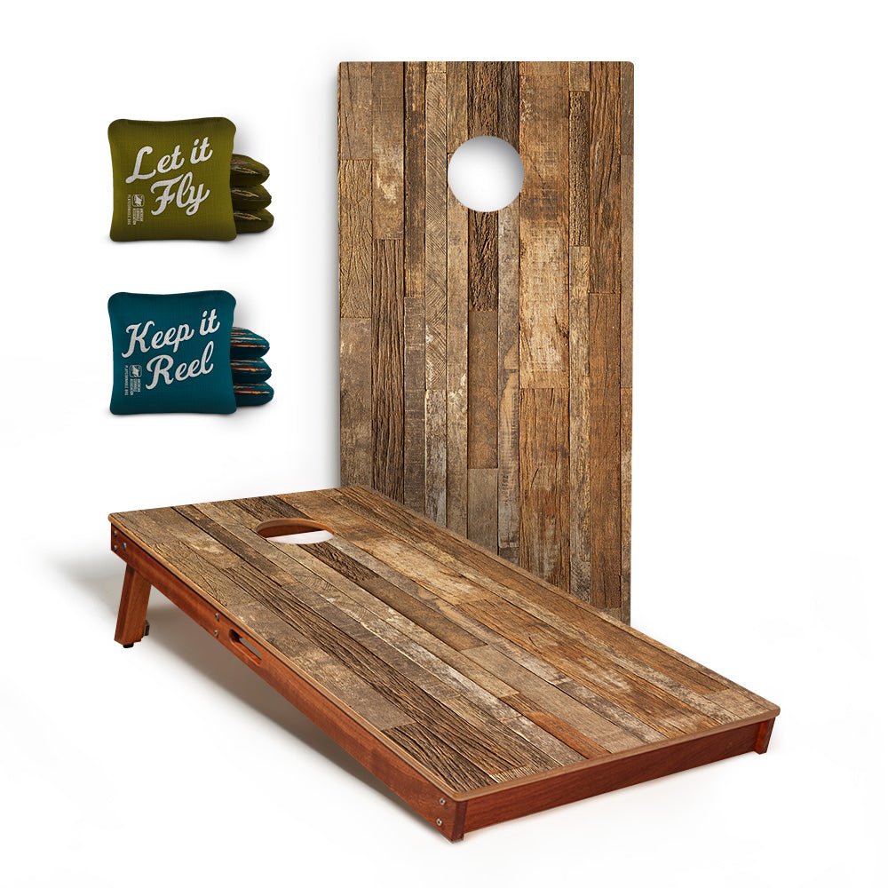 Gone Fishin' Sig Pro 2x4 Regulation Cornhole Bundle - | American Cornhole Association