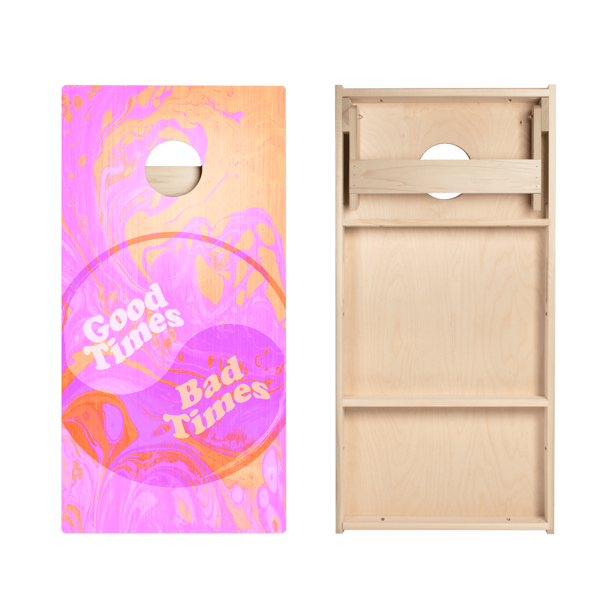 Good Times Bad Times Star Cornhole Boards, - American Cornhole Association