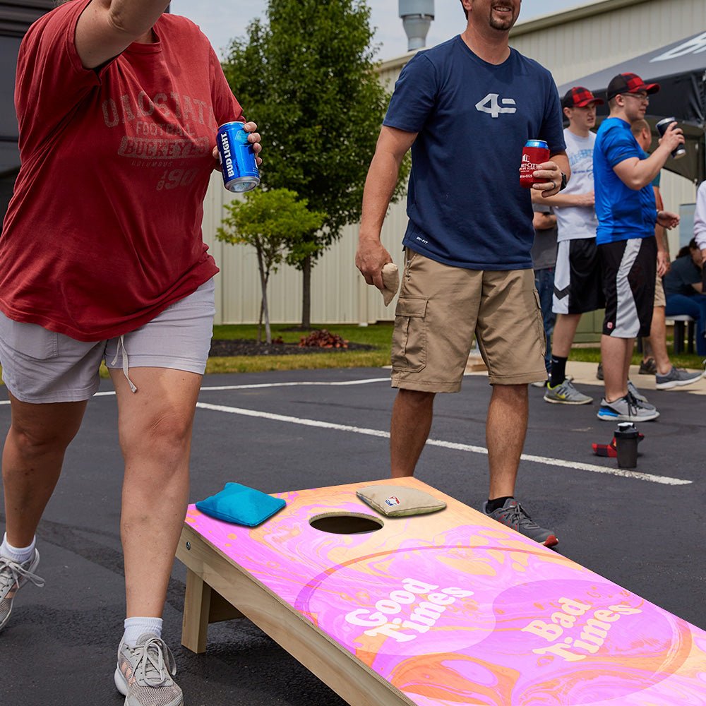 Good Times Bad Times Star Cornhole Boards, - American Cornhole Association