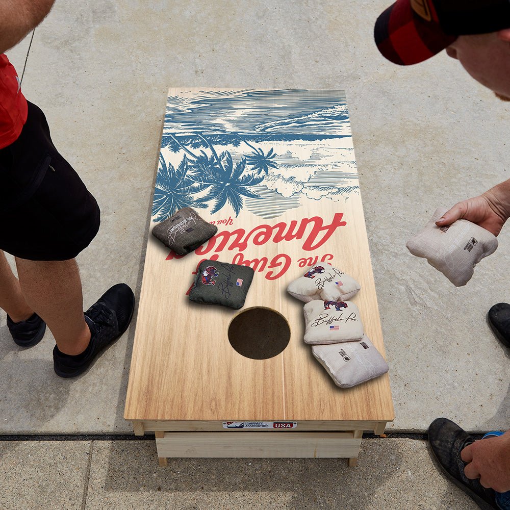 Gulf of America Star Cornhole Boards - ACA - 000518 | American Cornhole Association