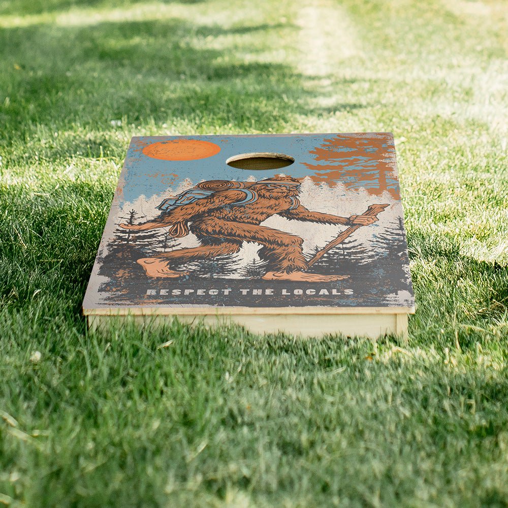 Hiking Sasquatch Star Cornhole Boards, - American Cornhole Association