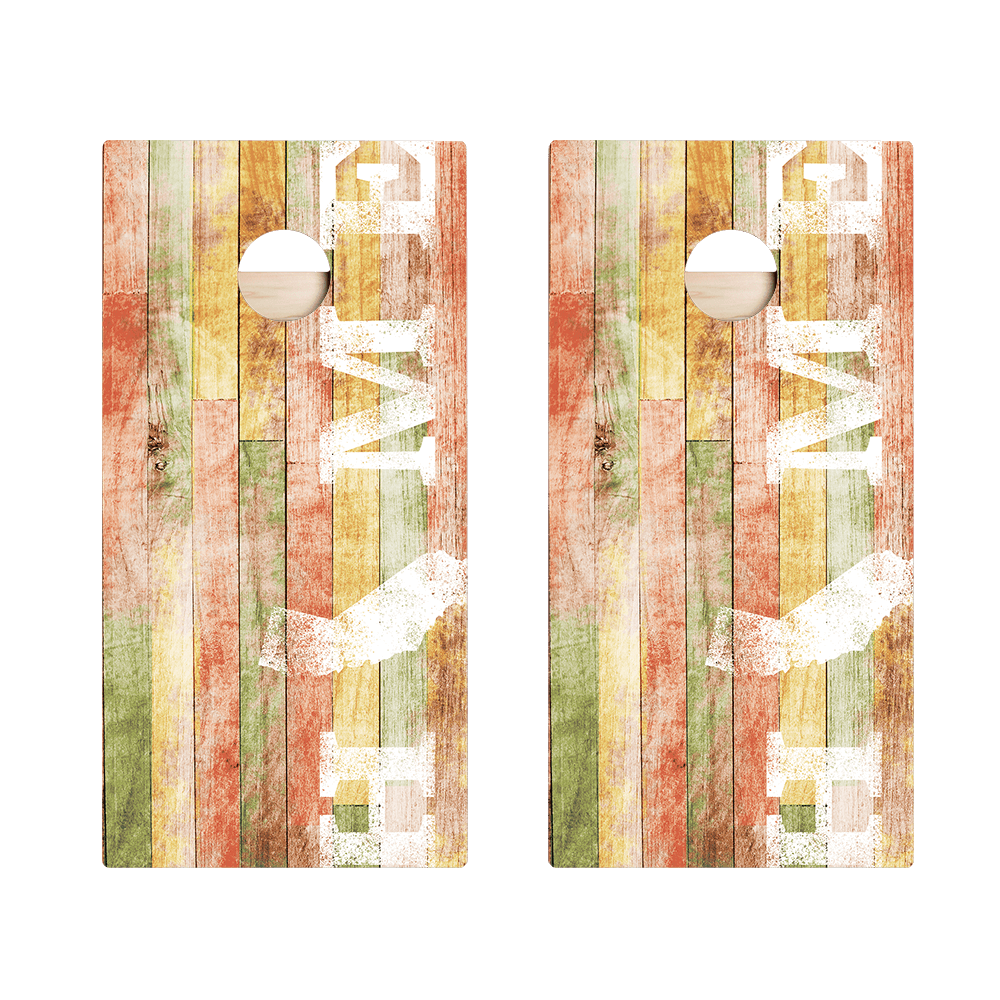 Home State Painted Wood California Star Cornhole Boards, - American Cornhole Association