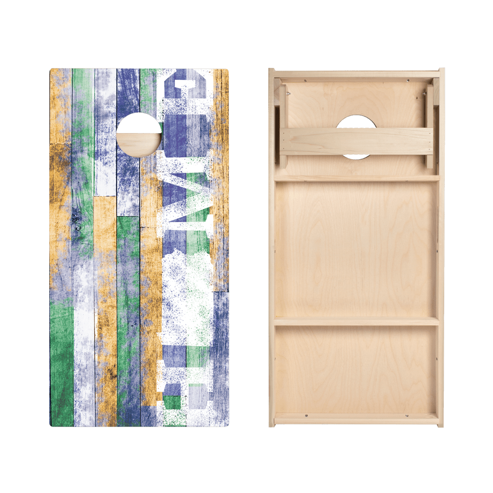 Home State Painted Wood Pennsylvania Star Cornhole Boards - ACA - 000349 | American Cornhole Association