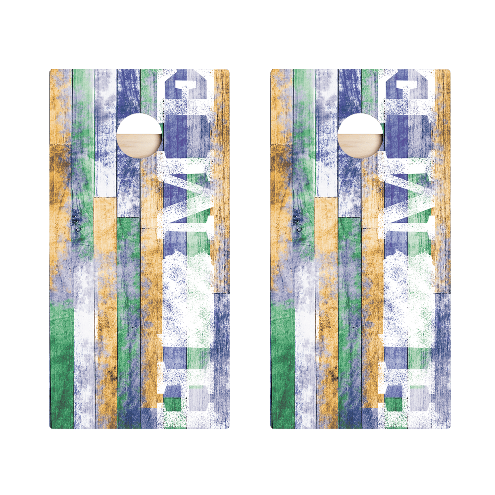 Home State Painted Wood Pennsylvania Star Cornhole Boards - ACA - 000349 | American Cornhole Association