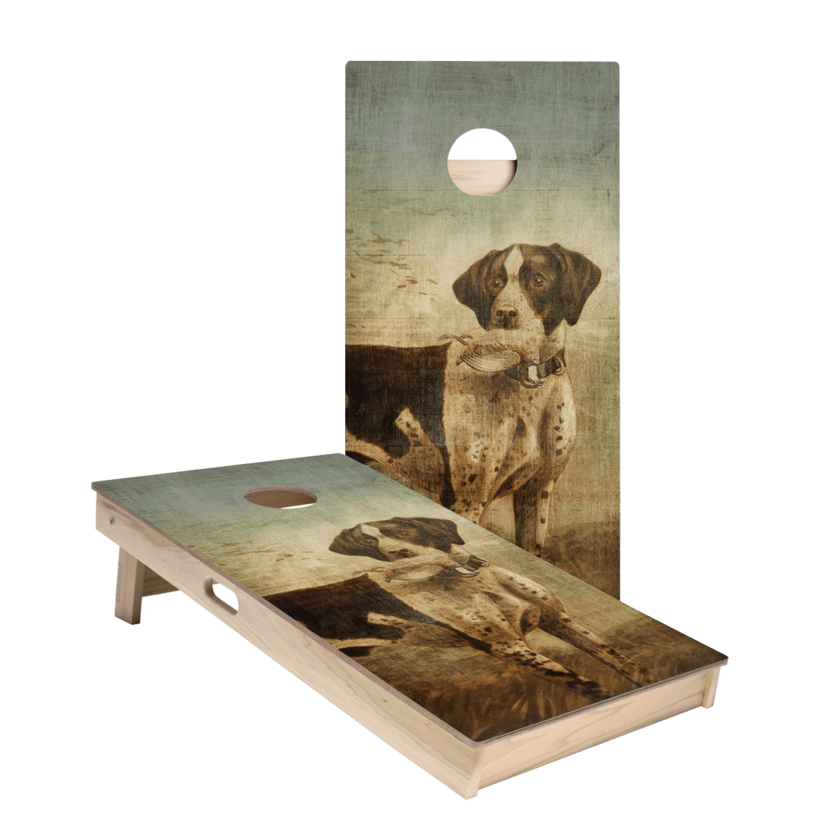 Hunting Dog Star Cornhole Boards, - American Cornhole Association