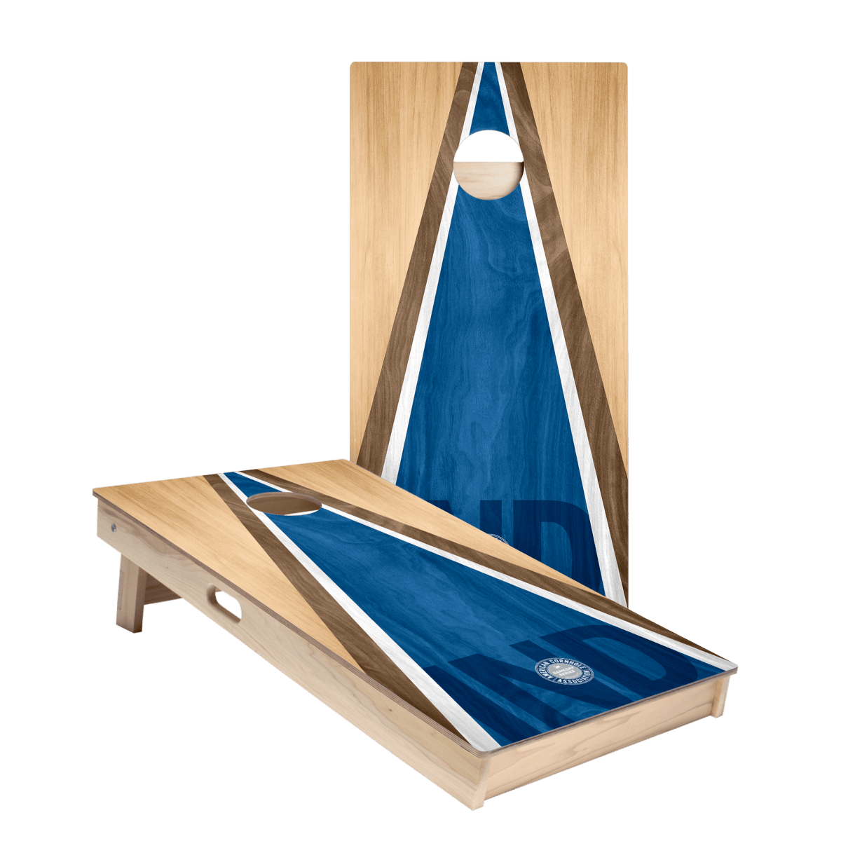 Indianapolis Football Gameday Classic Triangle Star Cornhole Boards, - American Cornhole Association