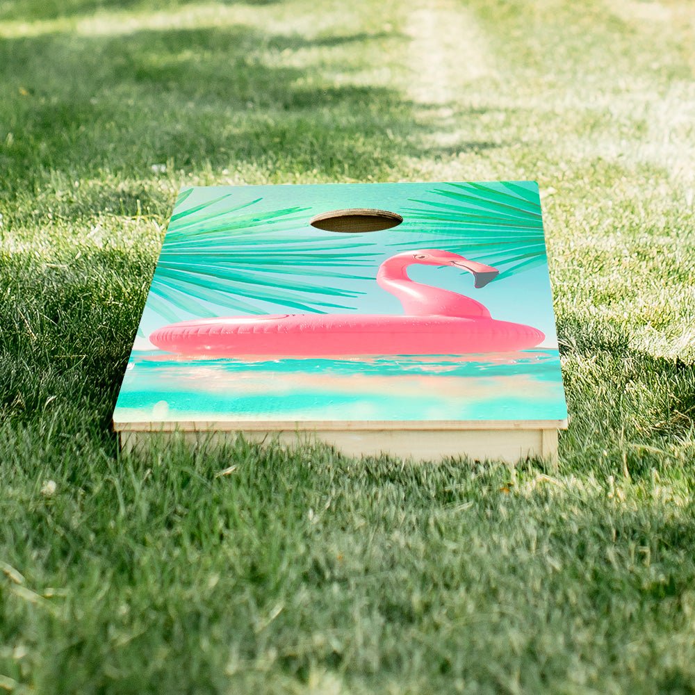 Inflatable Flamingo Star Cornhole Boards, - American Cornhole Association