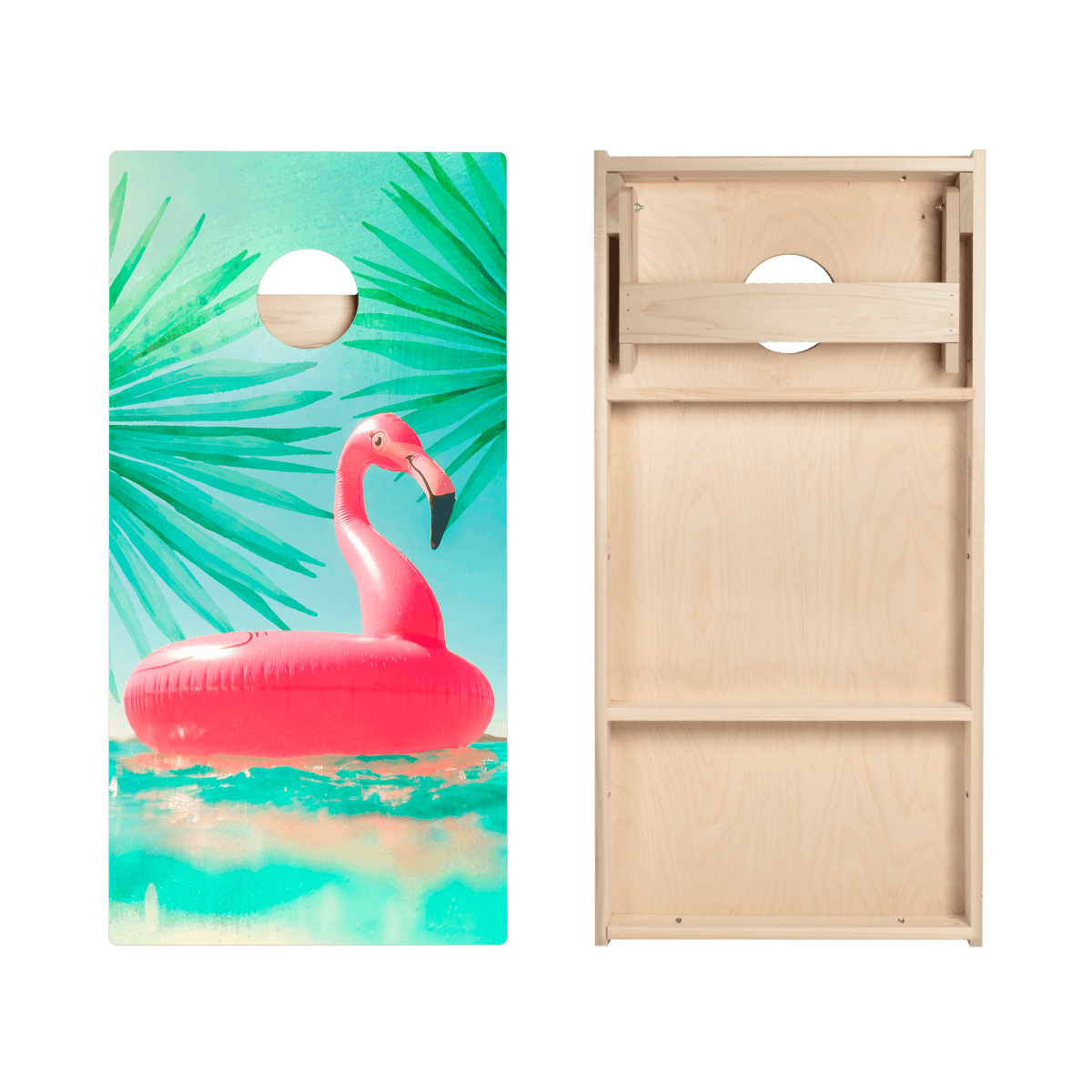 Inflatable Flamingo Star Cornhole Boards, - American Cornhole Association