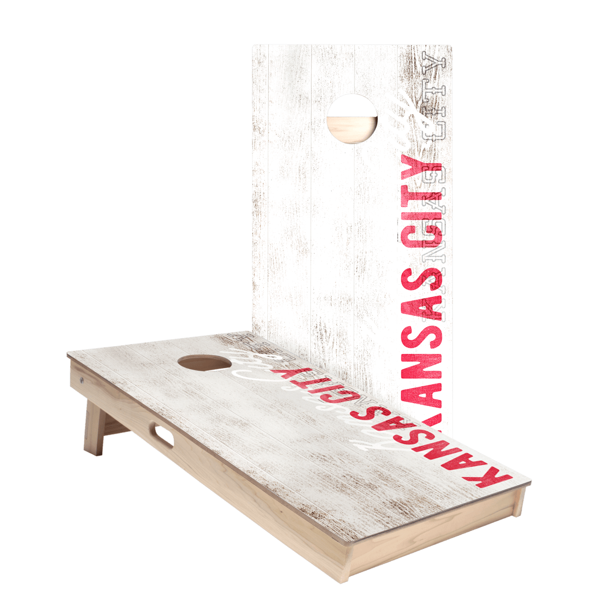 Kansas City Football Vintage Gameday Star Cornhole Boards, - American Cornhole Association