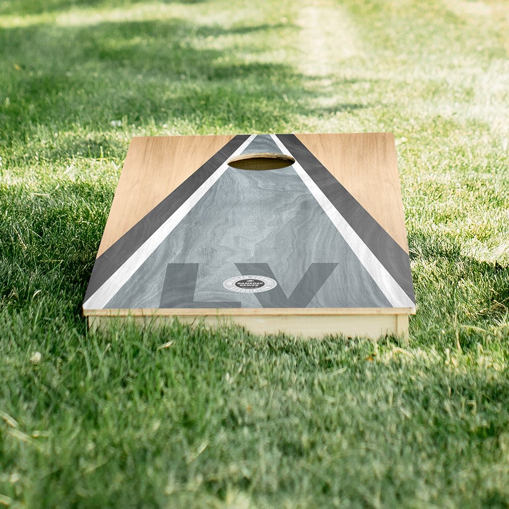 Las Vegas Football Gameday Classic Triangle Star Cornhole Boards - ACA - 000460 | American Cornhole Association