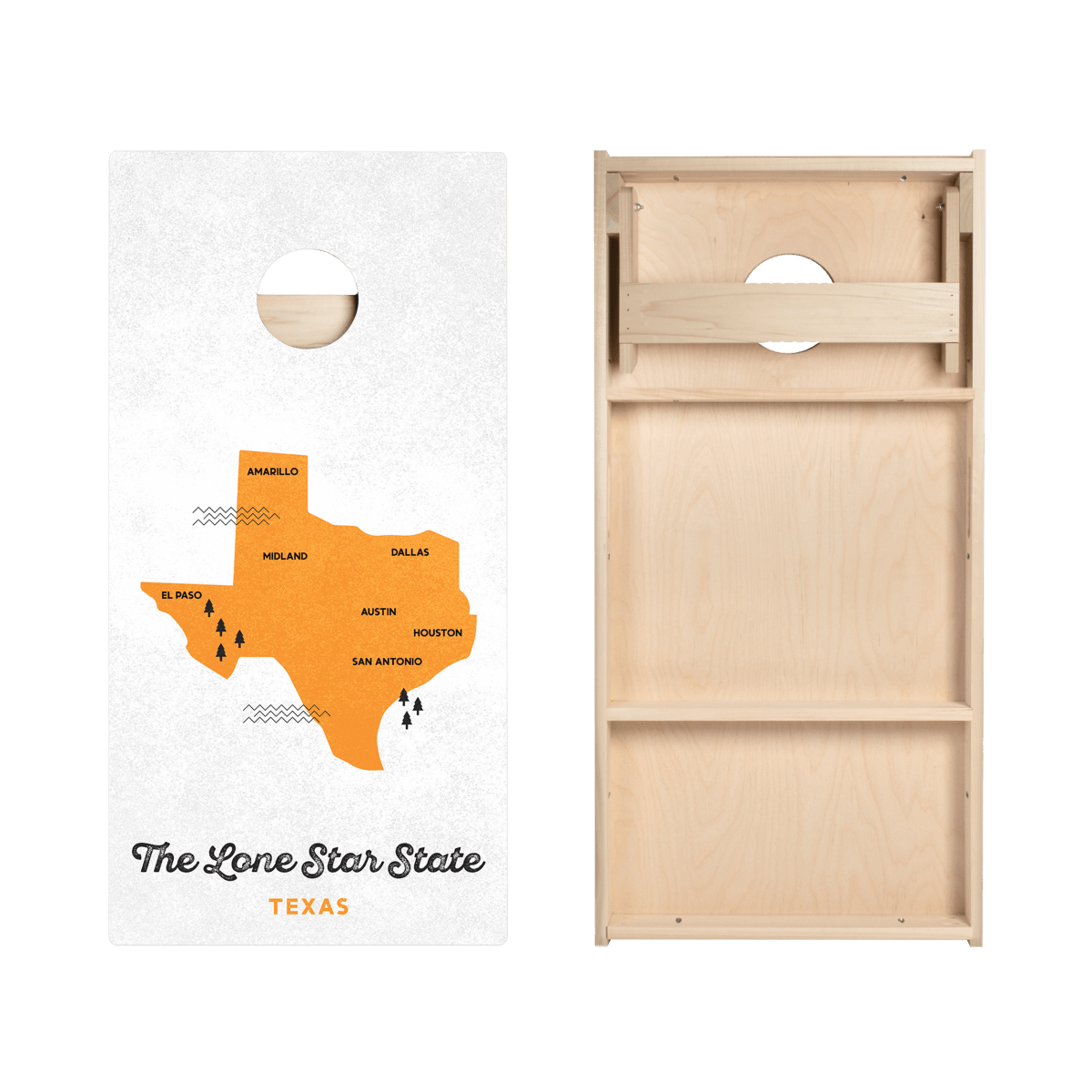 Lone Star State Star Cornhole Boards, - American Cornhole Association