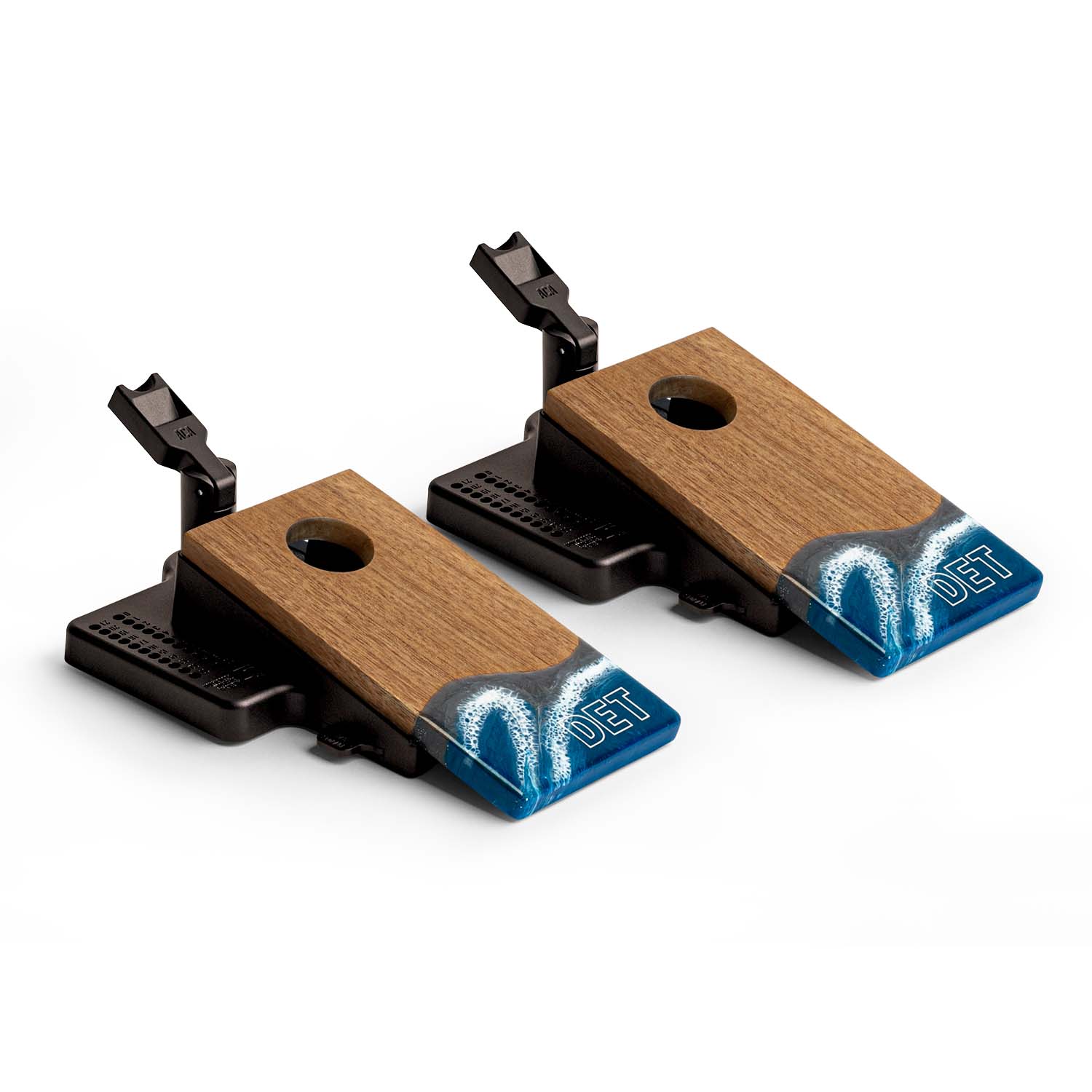Mini Tabletop Resin Cornhole Set | Gameday Collection