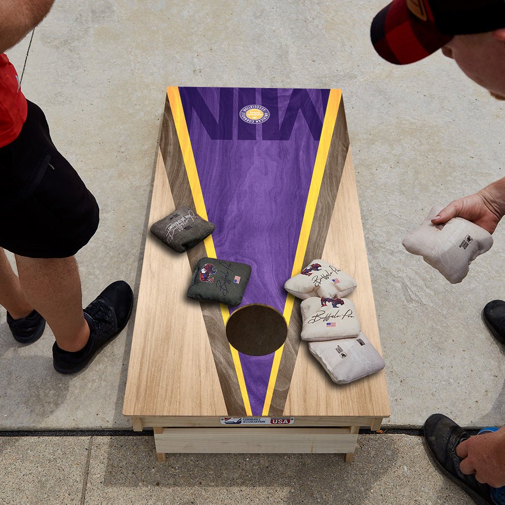 Minnesota Football Gameday Classic Triangle Star Cornhole Boards - ACA - 000464 | American Cornhole Association