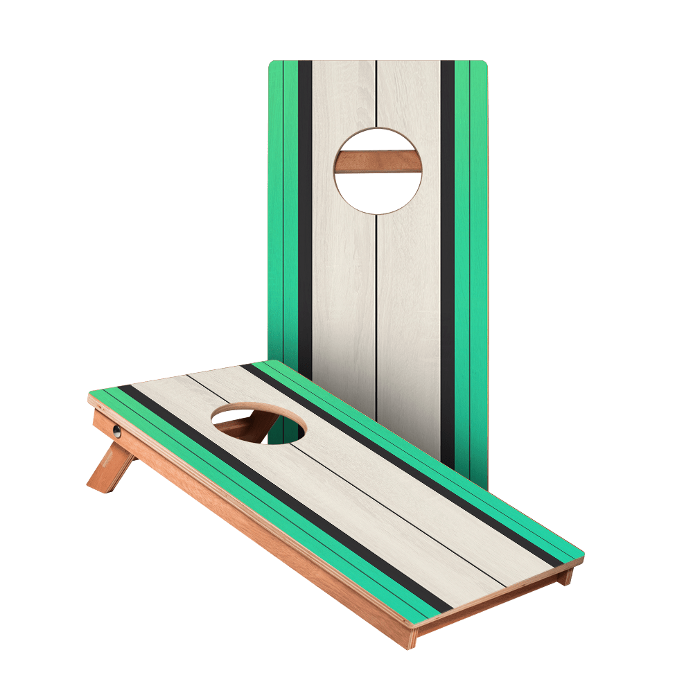 Mint Surfboard Backyard 1x2ft Cornhole Boards, - American Cornhole Association