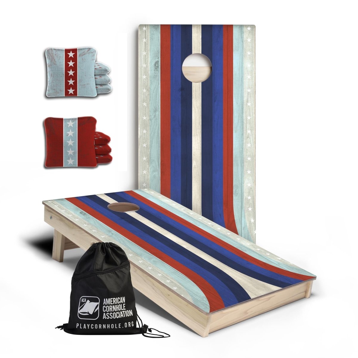 Moto Signature Cornhole Set with Pro Bags - | American Cornhole Association