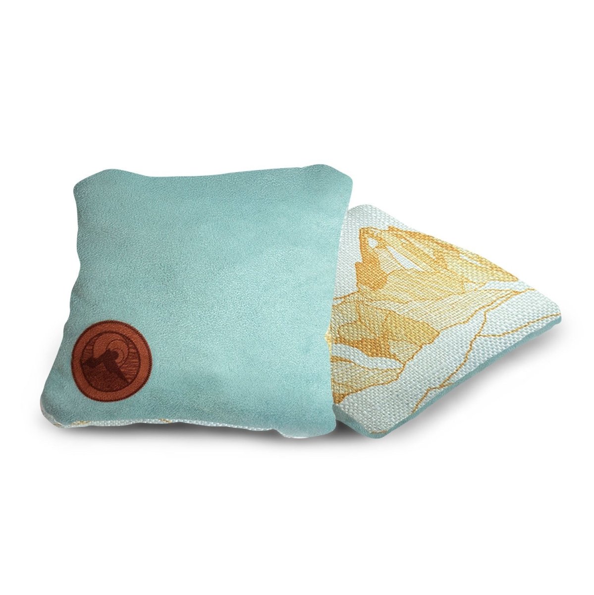 Mount Elakai Cornhole Bags - Light Blue Mineral EGCB66TS - 05 | American Cornhole Association