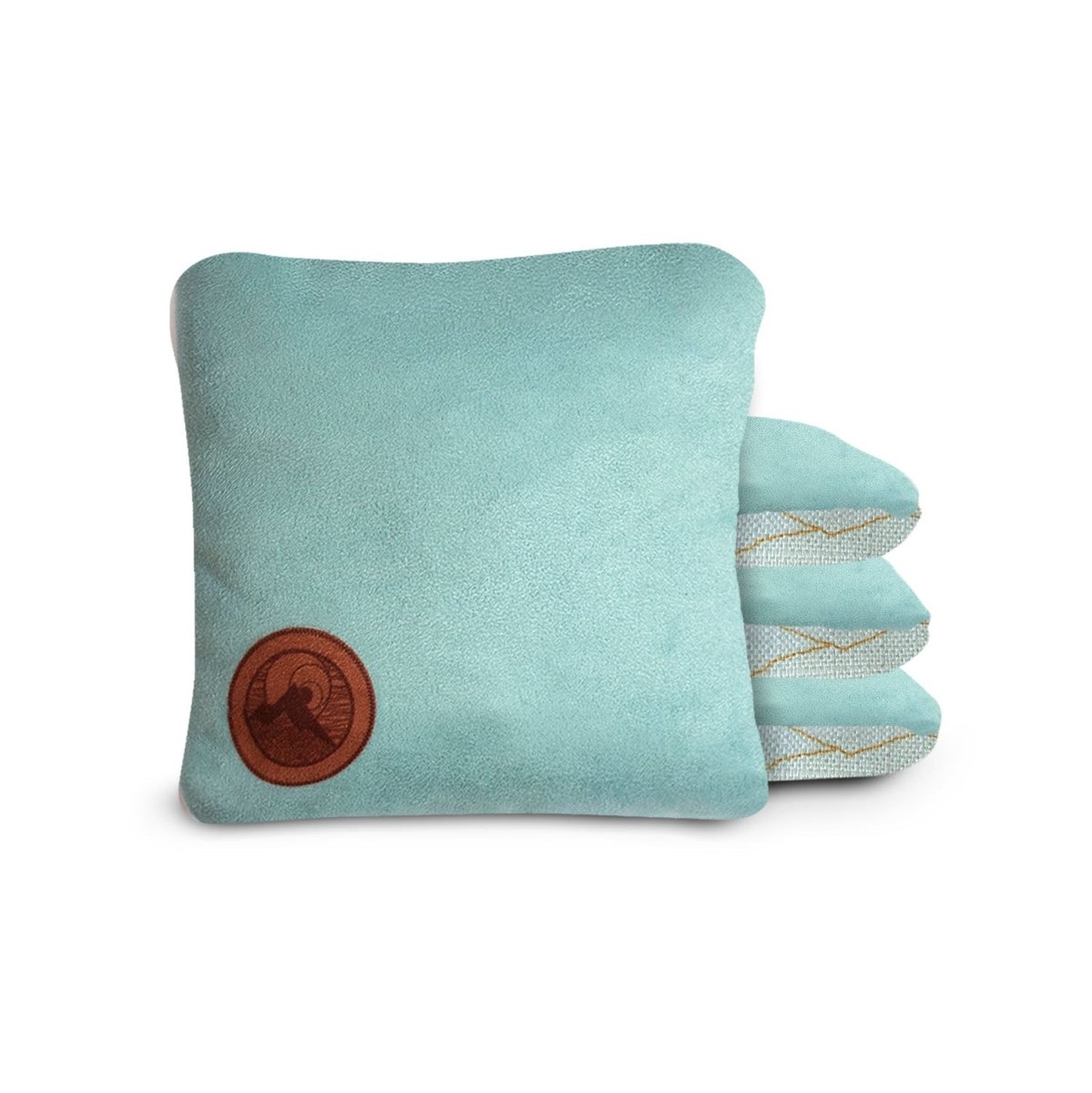 Mount Elakai Cornhole Bags - Light Blue Mineral EGCB66TS - 05 | American Cornhole Association