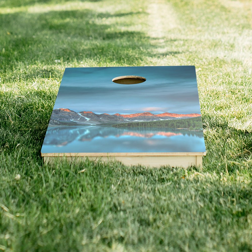Mountain Range Star Cornhole Boards - ACA - 000030 | American Cornhole Association