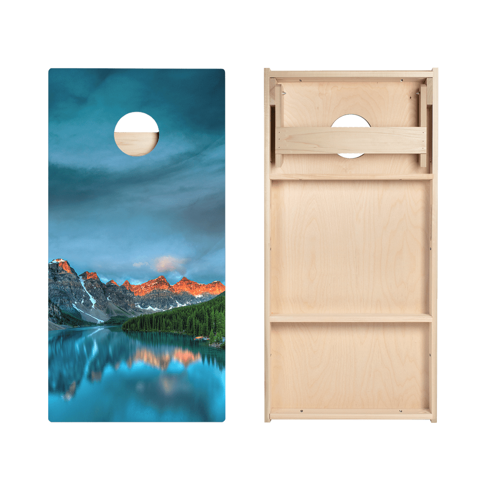 Mountain Range Star Cornhole Boards - ACA - 000030 | American Cornhole Association