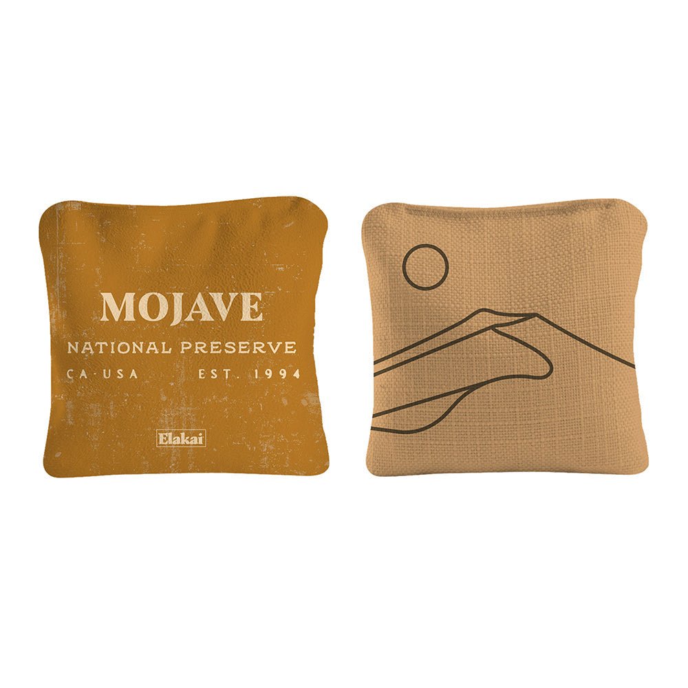National Parks Mojave Cornhole Bags, Gold - American Cornhole Association