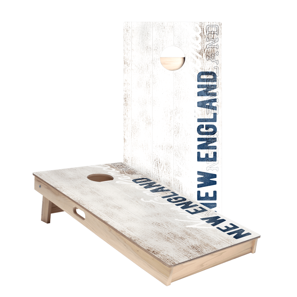 New England Football Vintage Gameday Star Cornhole Boards, - American Cornhole Association