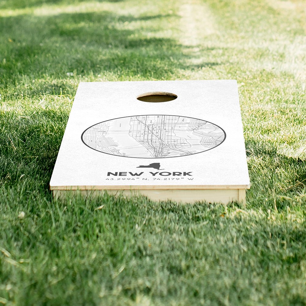 New York State Map Star Cornhole Boards, - American Cornhole Association