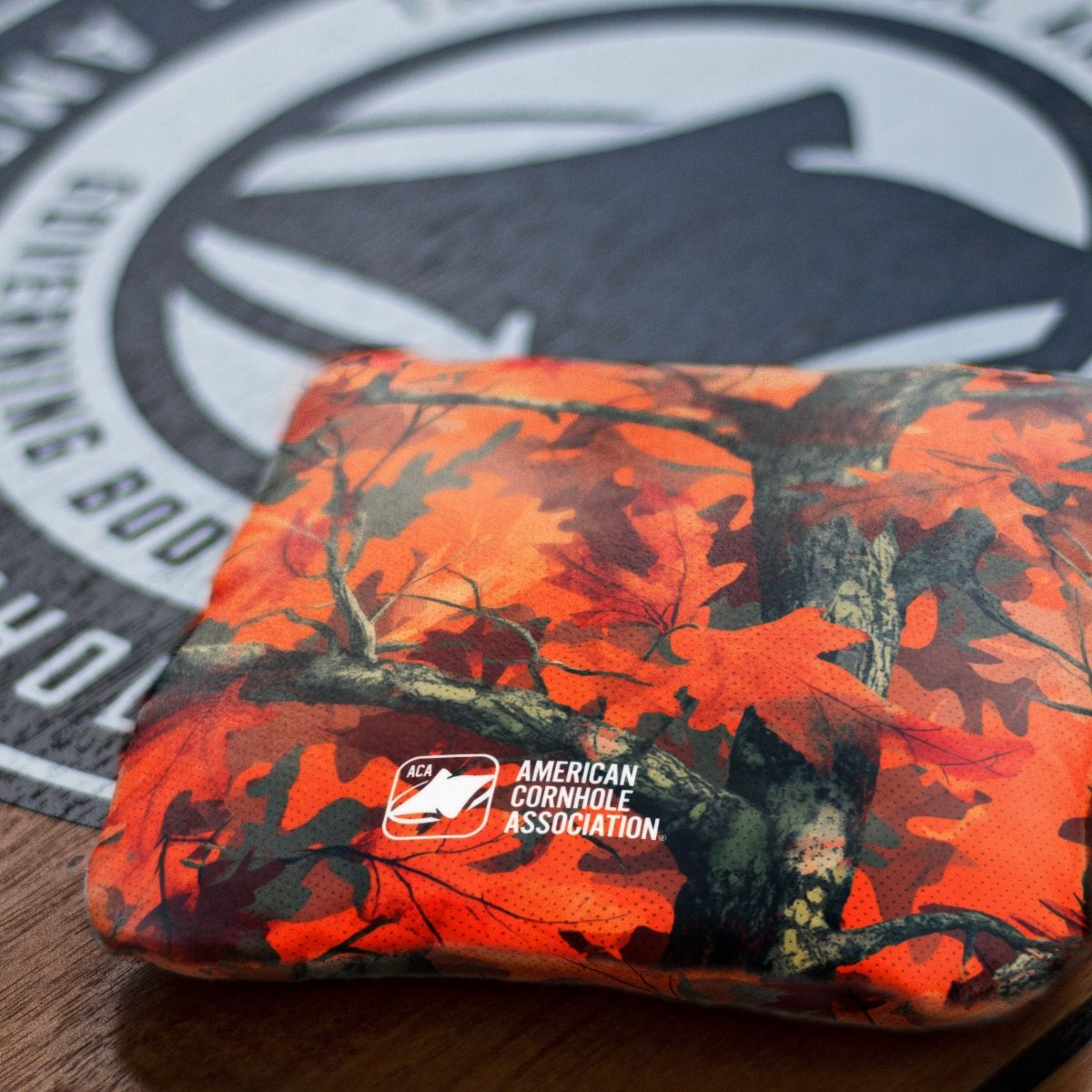 Orange Camo Synergy Pro Cornhole Bags - Orange 106208-381 | American Cornhole Association