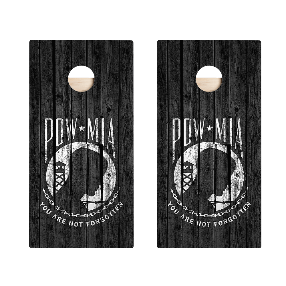 POW MIA Star Cornhole Boards, - American Cornhole Association