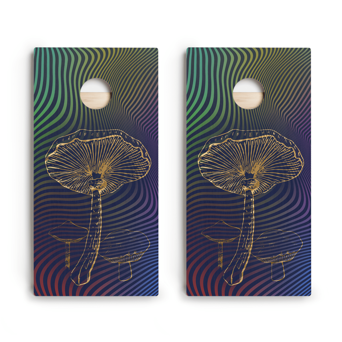 Purple Dreams Star Cornhole Boards - ACA - 000486 | American Cornhole Association