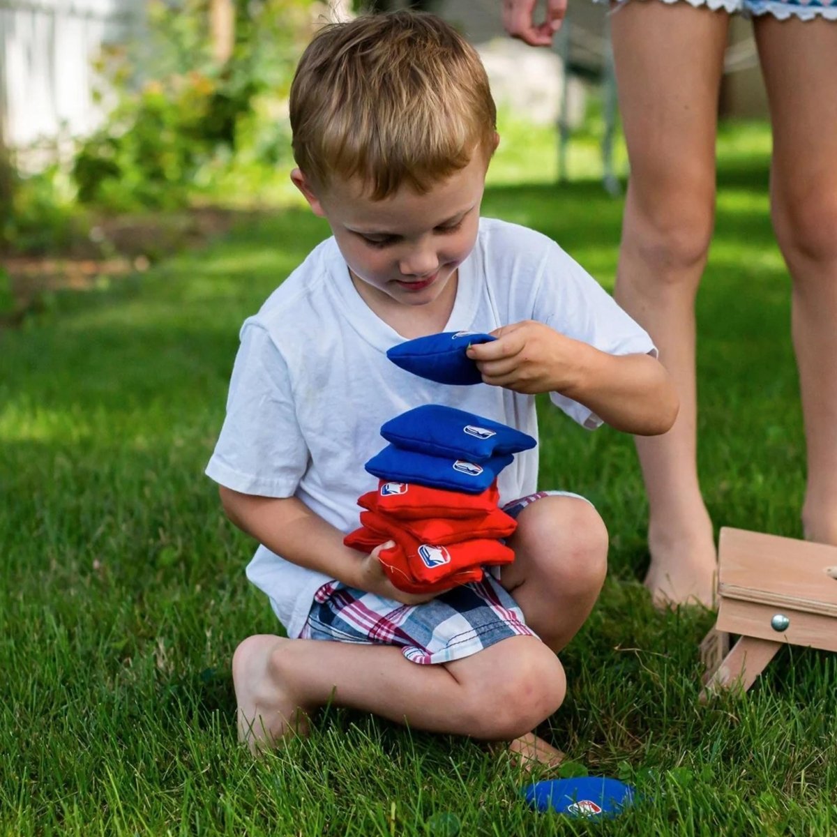 Red and Blue Daily 44x Cornhole Bags Bundle - | American Cornhole Association