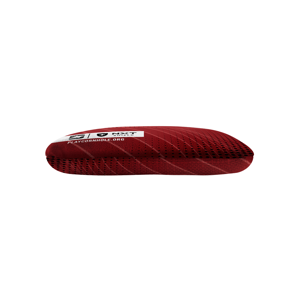 Red NXT Shield Cornhole Bags, - American Cornhole Association
