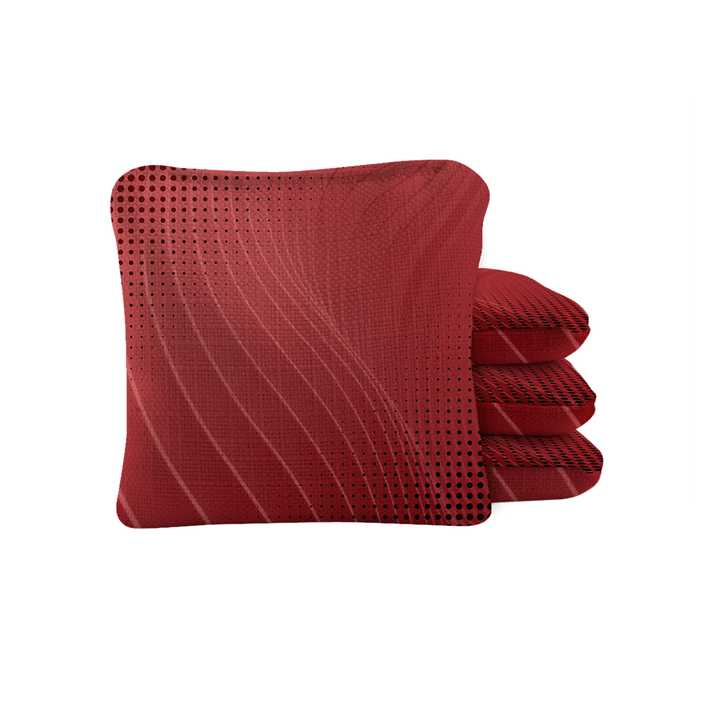 Red NXT Shield Cornhole Bags, - American Cornhole Association