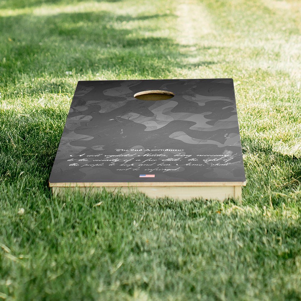 Second Amendment Star Cornhole Boards - ACA - 000220 | American Cornhole Association