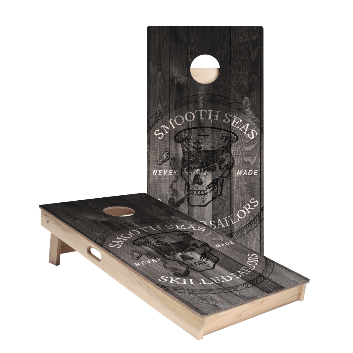 Skilled Sailors Star Cornhole Boards - ACA - 000296 | American Cornhole Association