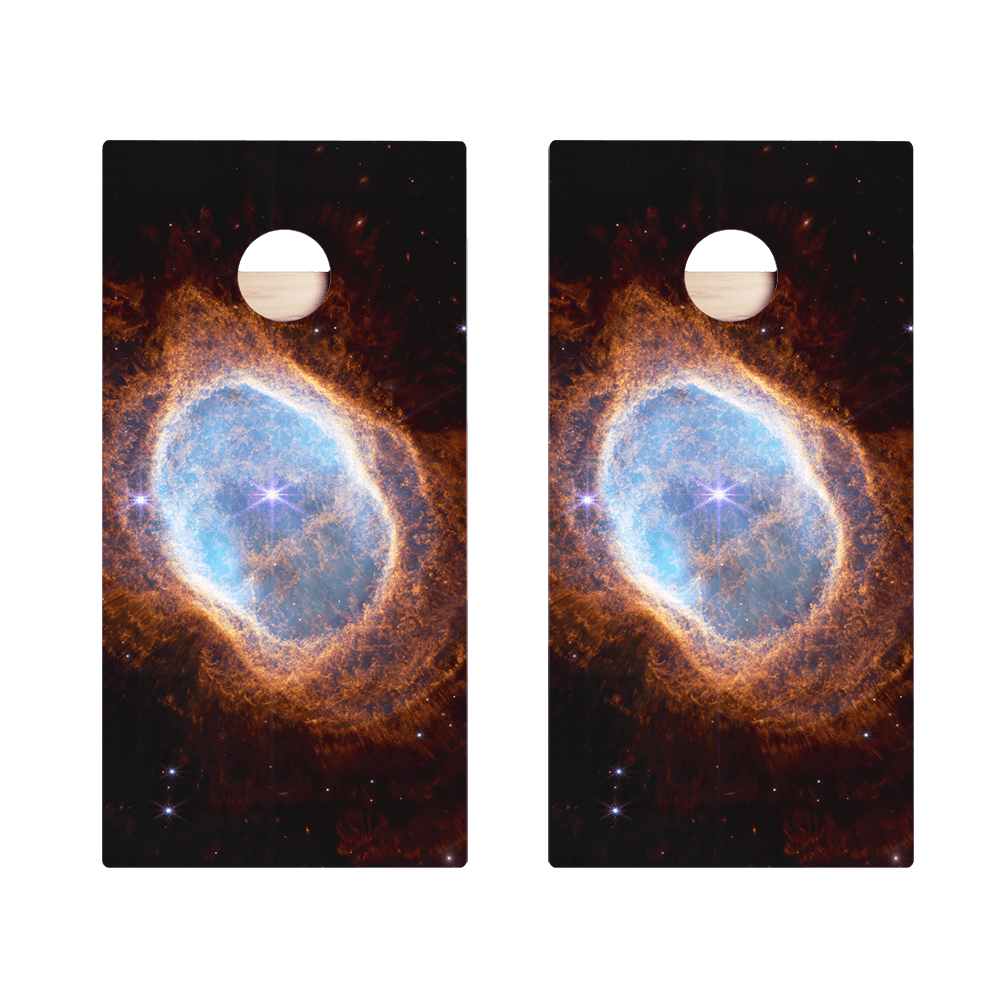 Southern Ring Nebula Star Cornhole Boards - ACA - 000408 | American Cornhole Association
