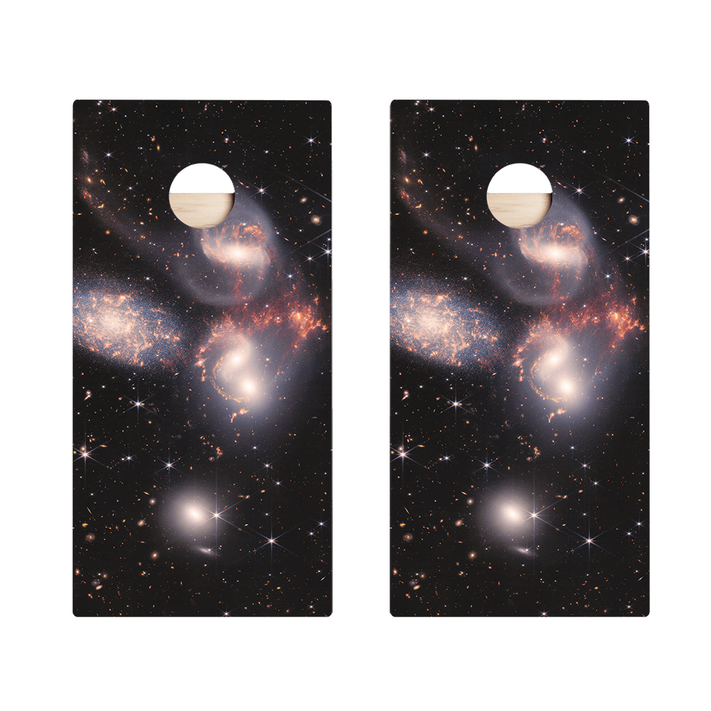 Stephan’s Quintet Star Cornhole Boards - ACA - 000411 | American Cornhole Association