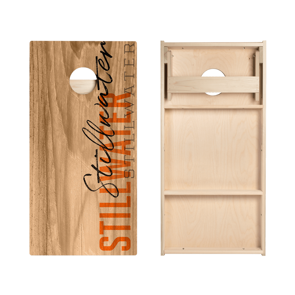 Stillwater Campus Gameday Star Cornhole Boards, - American Cornhole Association
