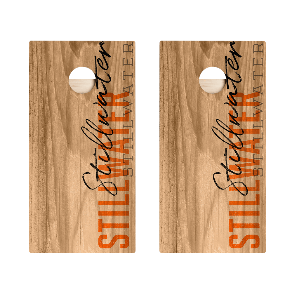 Stillwater Campus Gameday Star Cornhole Boards, - American Cornhole Association