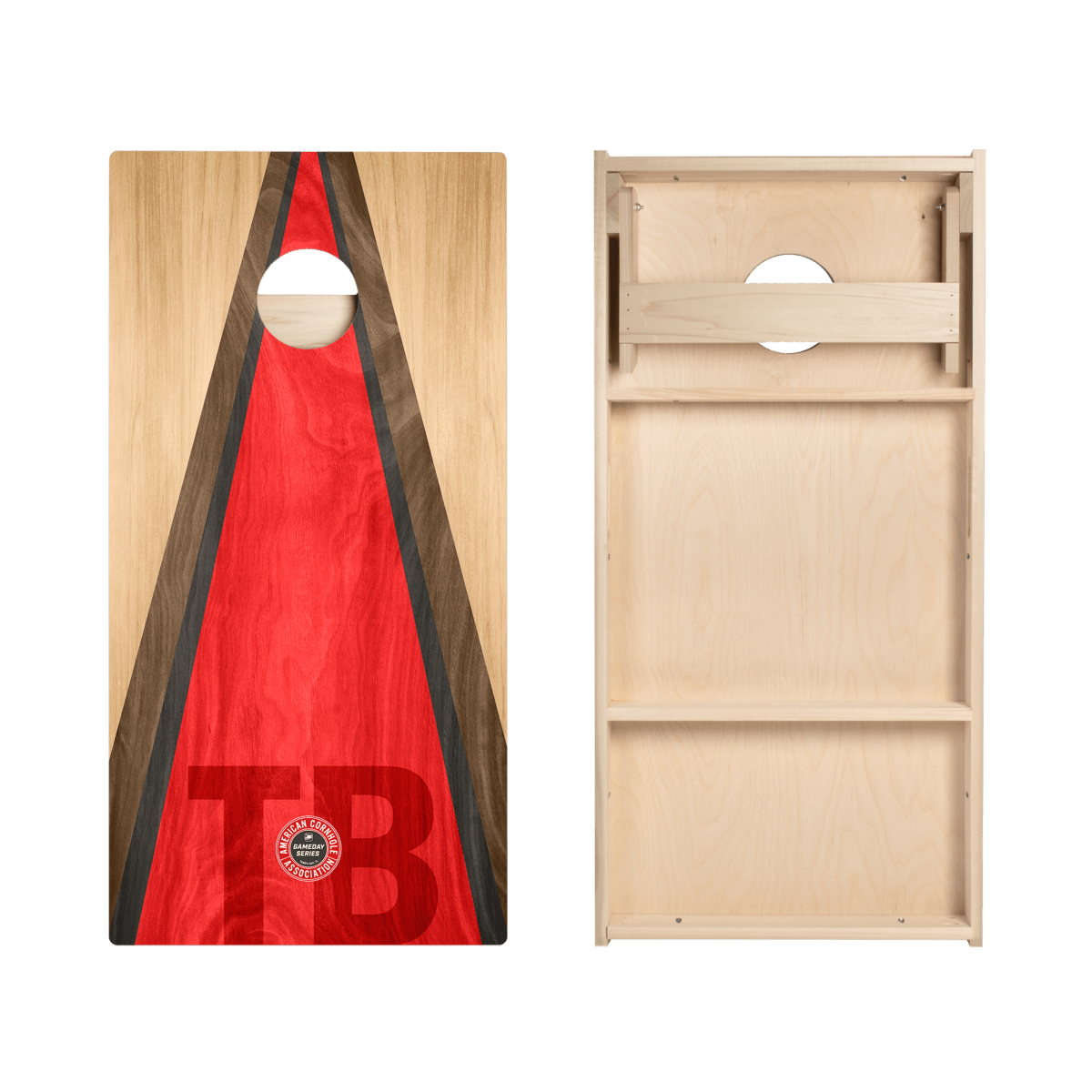 Tampa Bay Football Gameday Classic Triangle Star Cornhole Boards, - American Cornhole Association