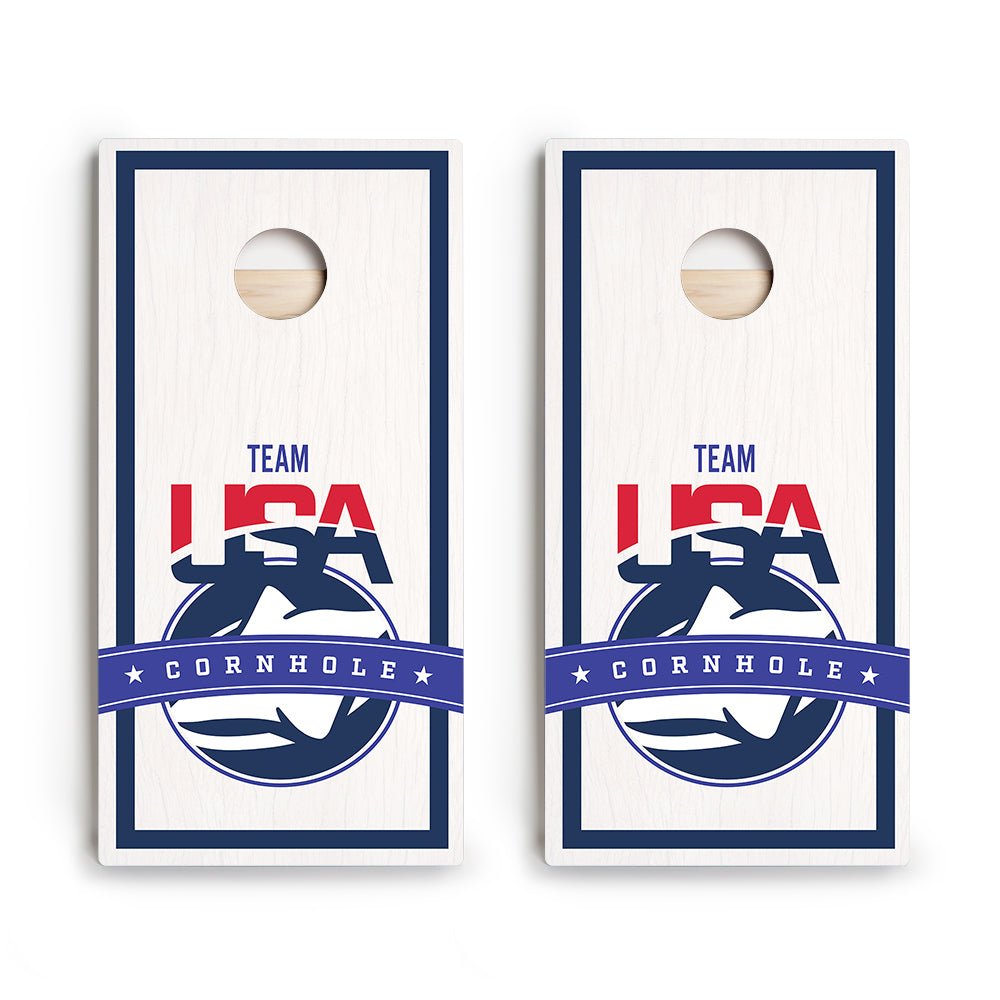 Team USA Cornhole Limited Edition Star Cornhole Boards | 09.24 Drop - ACA - 000494 | American Cornhole Association