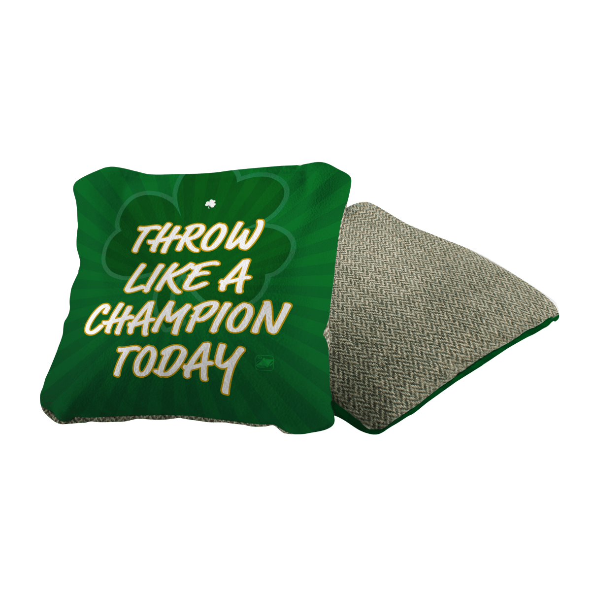 Throw Like a Champion Limited Edition Synergy Soft Cornhole Bags | 03.26 DROP - Green 107041-129 | American Cornhole Association