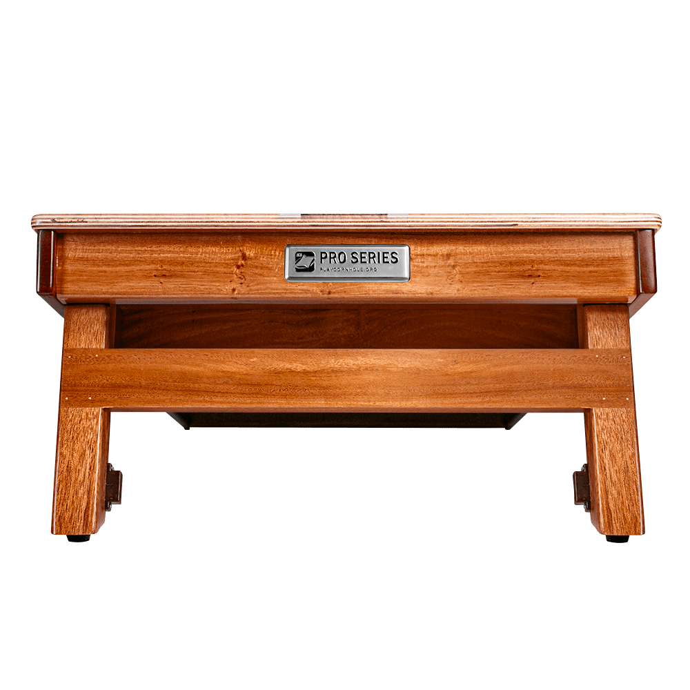 Throwback ACA Classic Wood Triangle Silver Series Cornhole Boards - American Cornhole Association