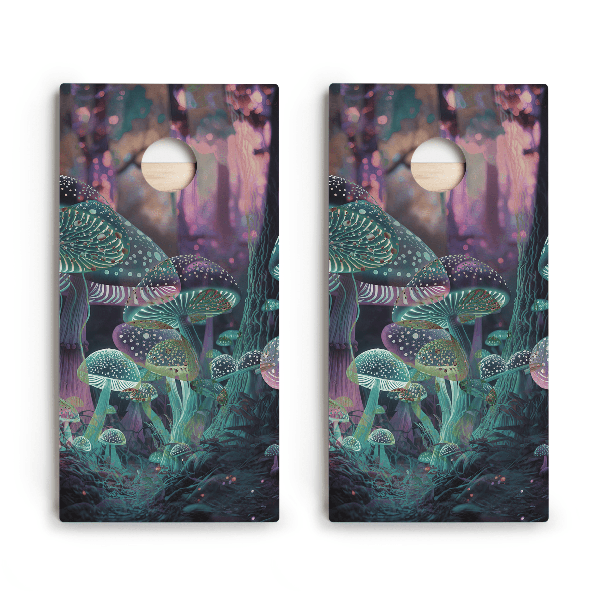 Trippin Garden Star Cornhole Boards - ACA - 000489 | American Cornhole Association