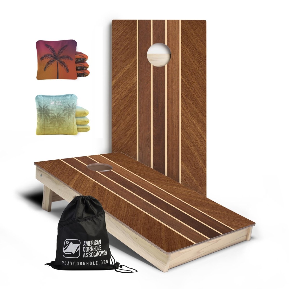 Tropical Signature Cornhole Set with Pro Bags - | American Cornhole Association